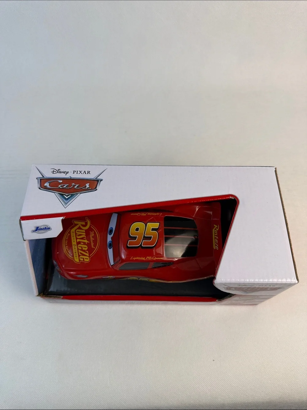 Jada Toys Pixar Cars Lightning McQueen RC Remote Control Car 2.4 GHz Red